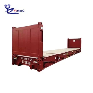 20フィートのフラットラック輸送コンテナ